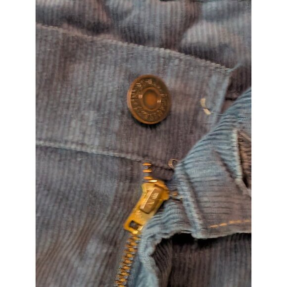 VTG Levi's 517 Blue Corduroy Cotton Bootcut Pants Size 30x33 USA Classic Western - Picture 7 of 9